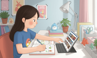 家庭学習とSNSの上手な両立術