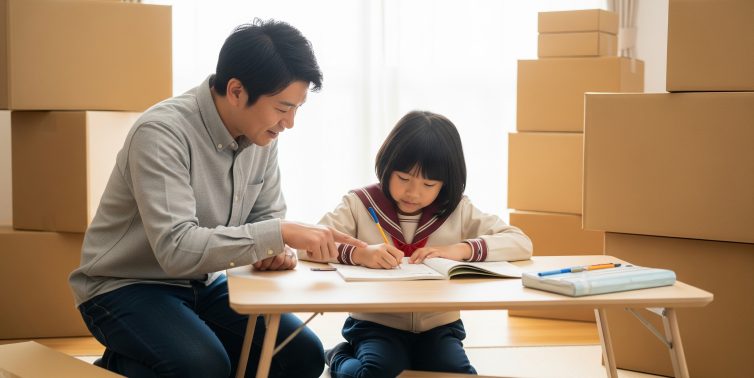 【転校・引っ越し】学習の不安を解消!時期別3つのステップ