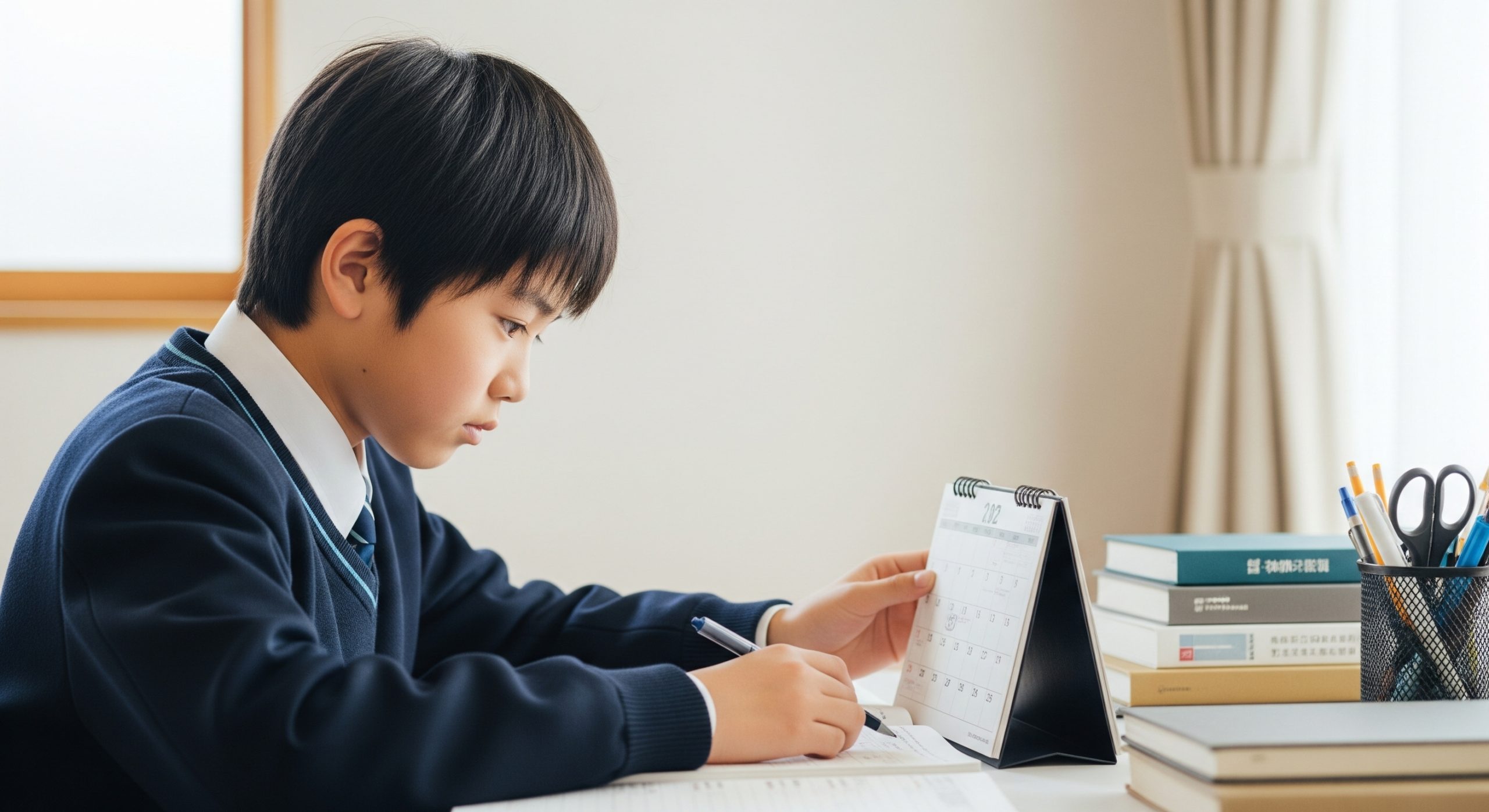 【挫折しない学習計画】お子さまが自分で進める立て方４選