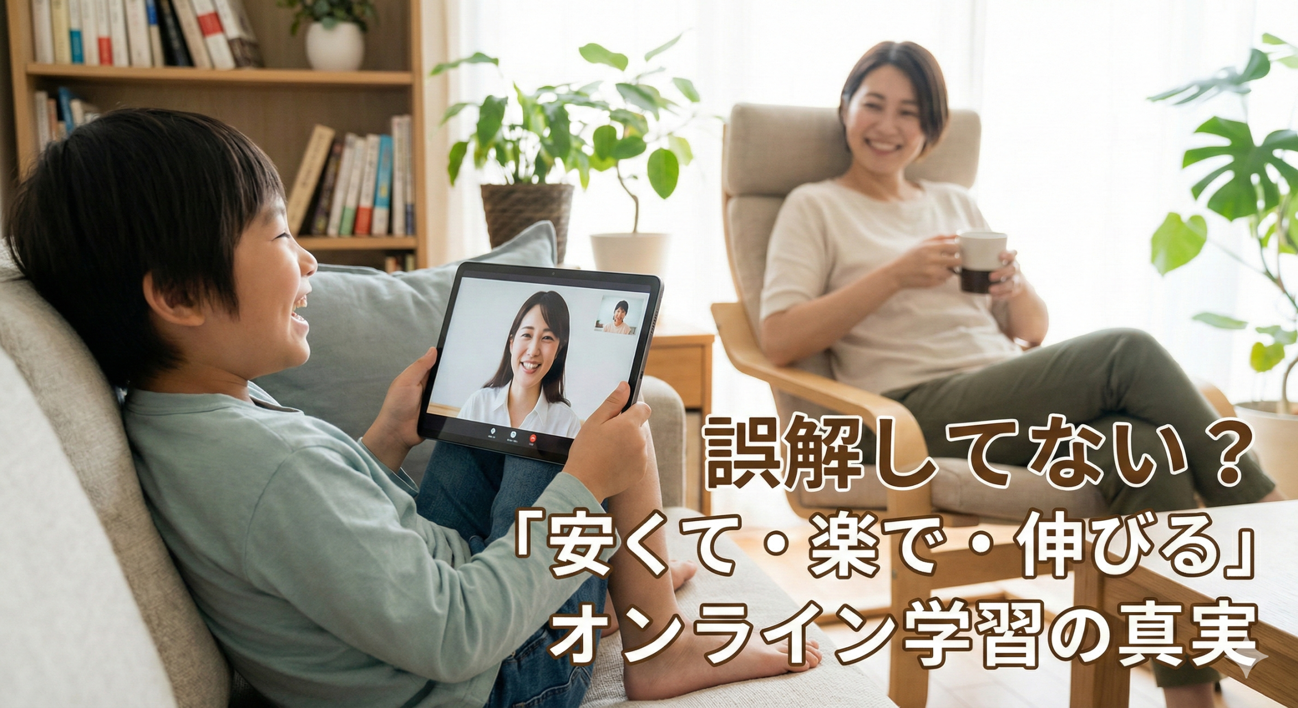 【オンライン塾の真実】送迎不要で成績UP！オンライン学習の誤解を解く