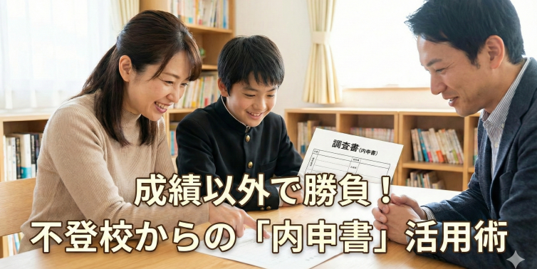 【内申点対策】不登校でも諦めない！ 成績以外で高校へアピールする3つの秘訣