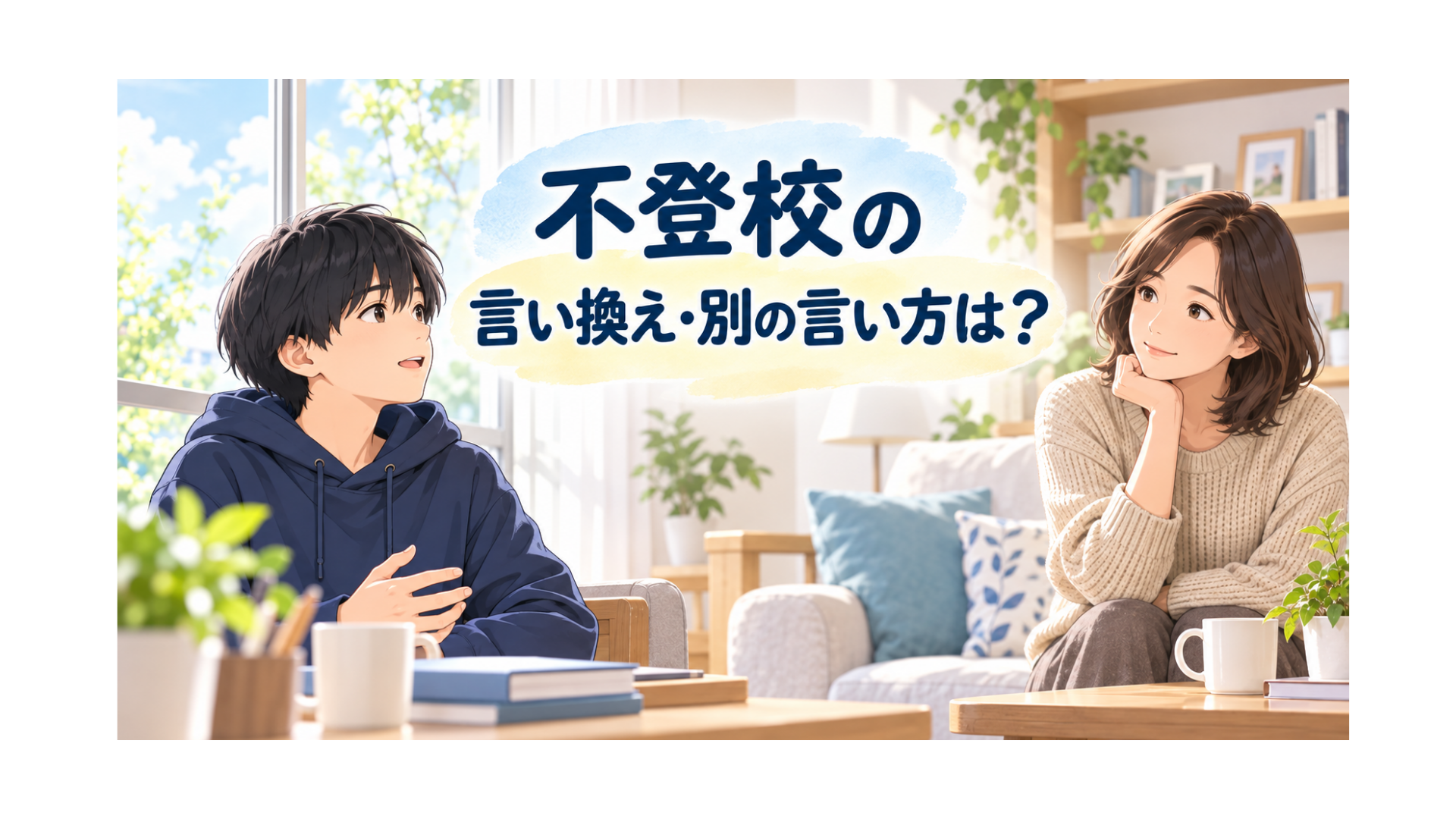 不登校の言い換え・別の言い方は？　五月雨登校・行き渋りとの違いと子どもの状態の見方